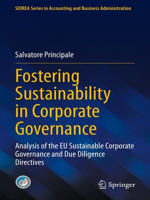 cover image of Fostering Sustainability in Corporate Governance